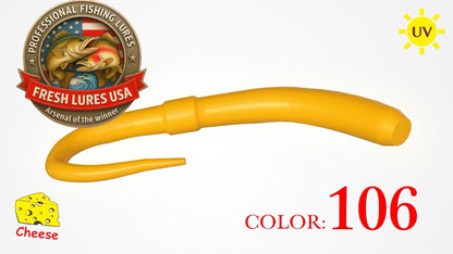 Flip Worm 3.1", Smell cheese